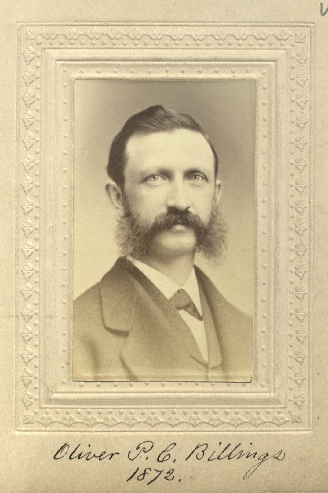 Member portrait of O. P. C. Billings